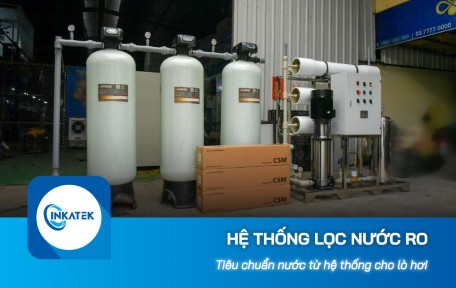 Tiêu chuẩn nước từ hệ thống lọc nước công nghiệp RO cho lò hơi