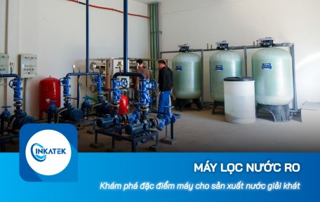 Đặc điểm máy lọc nước công nghiệp RO cho sản xuất nước giải khát