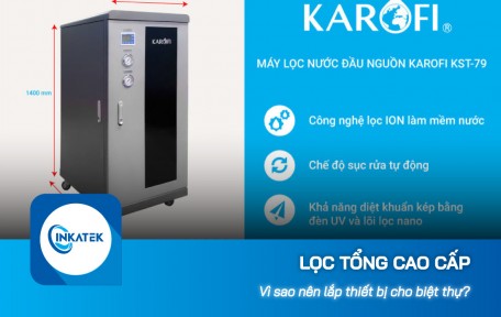Vì sao nên lắp lọc tổng cao cấp cho biệt thự?