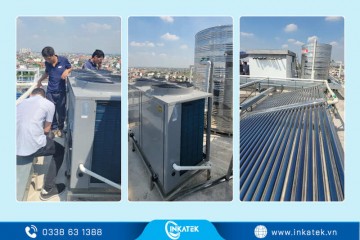 Máy bơm nhiệt Heat Pump tạo nguồn nước nóng liên tục, ổn định