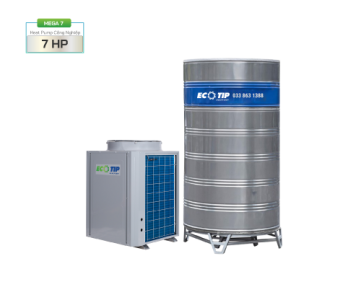 Máy Bơm Nhiệt Công Nghiệp Heat Pump 7HP | Ecotip MEGA7