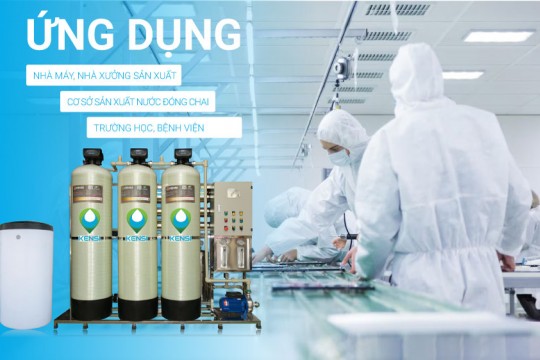 Lọc nước từ máy lọc nước công nghiệp có sạch không?