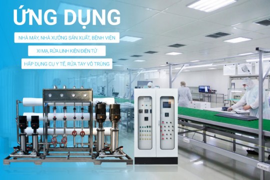 Báo giá máy lọc nước công nghiệp 2000L/h mới nhất năm 2024