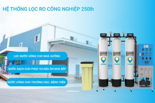 Yếu tố cần nắm khi thiết kế hệ thống lọc nước công nghiệp RO ở các bếp ăn tập thể
