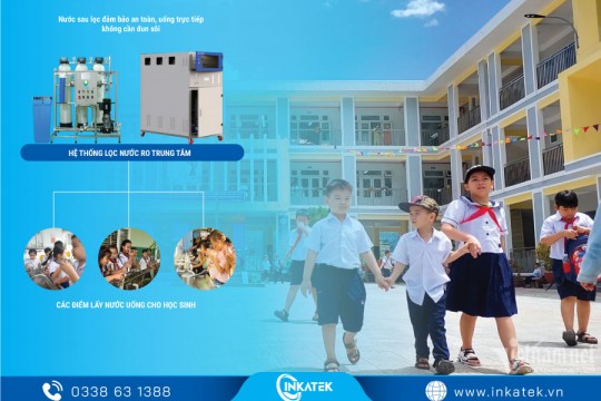 Tại sao hệ thống lọc nước công nghiệp RO là giải pháp tối ưu cho trường học?