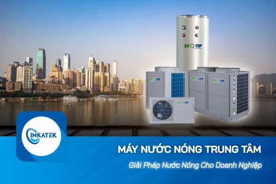 Máy nước nóng trung tâm cung cấp nước nóng ổn định cho doanh nghiệp