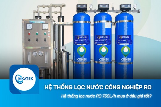 Hệ thống lọc nước công nghiệp RO 750L/h mua ở đâu giá tốt?