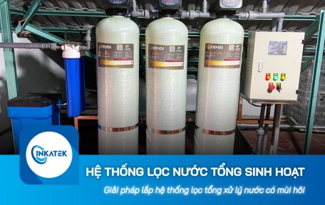 Nước có mùi hôi và giải pháp lắp hệ thống lọc nước tổng sinh hoạt