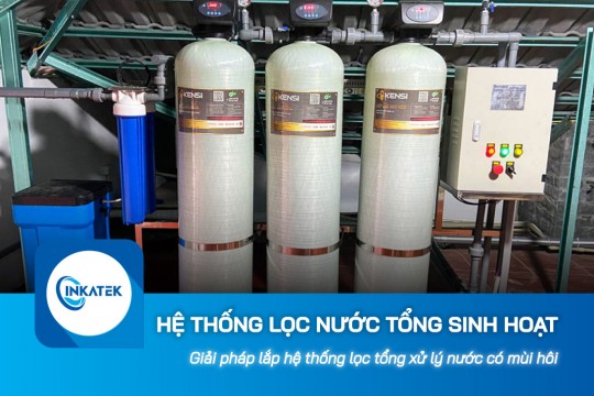 Nước có mùi hôi và giải pháp lắp hệ thống lọc nước tổng sinh hoạt