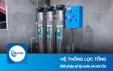Hệ thống lọc tổng thực hiện khử mùi Clo như thế nào?