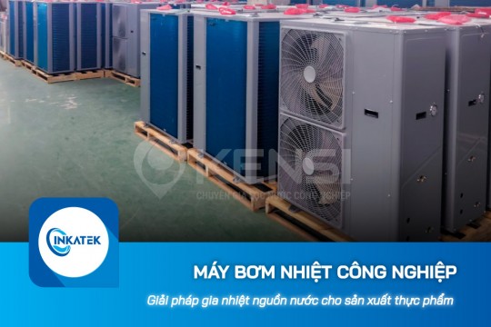 Giải pháp máy bơm nhiệt công nghiệp trong sản xuất thực phẩm