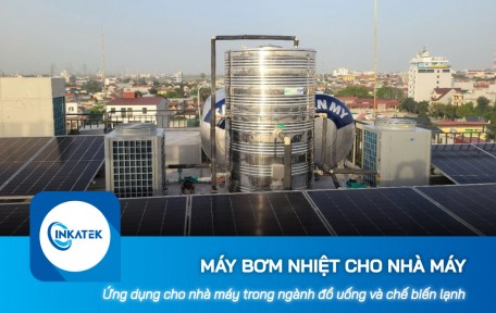 Ứng dụng máy bơm nhiệt cho nhà máy trong ngành đồ uống và chế biến lạnh