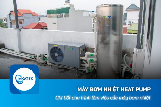 Chi tiết chu trình làm việc của máy bơm nhiệt Heat Pump