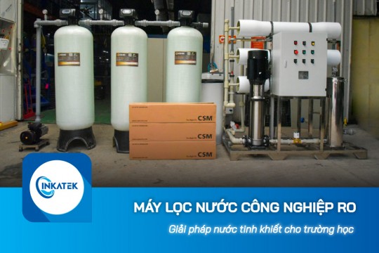 Giải pháp nước tinh khiết cho trường học từ máy lọc nước công nghiệp RO
