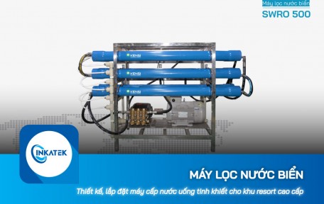 Thiết kế, lắp đặt máy lọc nước biển cấp nước uống tinh khiết cho khu resort cao cấp