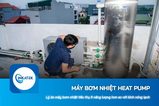 Lý do máy bơm nhiệt Heat Pump tiêu thụ ít năng lượng hơn so với bình nóng lạnh