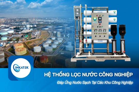 Tại sao nên lắp máy lọc nước công nghiệp cho khu công nghiệp