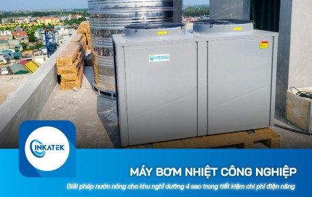 Giải pháp máy bơm nhiệt công nghiệp cho khu nghỉ dưỡng 4 sao trong tiết kiệm chi phí điện năng