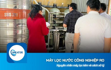 Nguyên nhân máy lọc nước công nghiệp RO lọc kém và cách xử lý