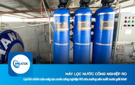 Lợi ích chính của máy lọc nước công nghiệp RO cho xưởng sản xuất nước giải khát
