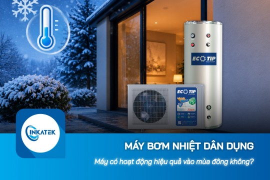 Máy bơm nhiệt dân dụng hoạt động hiệu quả vào mùa đông không?