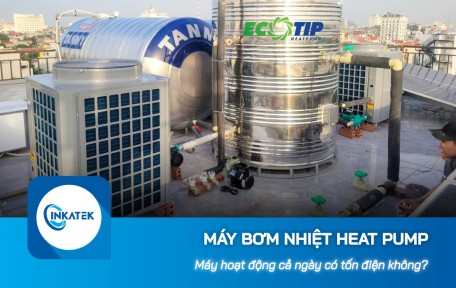 Máy bơm nhiệt Heat Pump hoạt động cả ngày có tốn điện không?