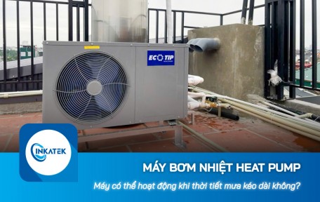 Máy bơm nhiệt Heat Pump có thể hoạt động khi thời tiết mưa kéo dài không?