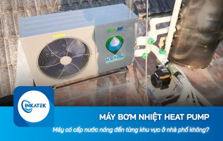Máy bơm nhiệt Heat Pump có cấp nước nóng đồng đều đến từng khu vực ở nhà phố không?