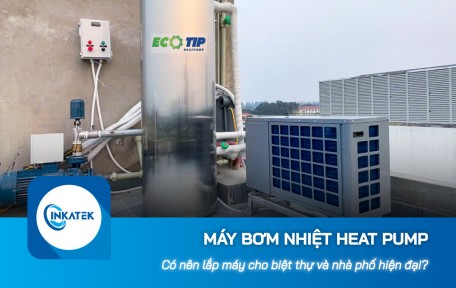 Có nên lắp máy bơm nhiệt Heat Pump cho biệt thự và nhà phố hiện đại?