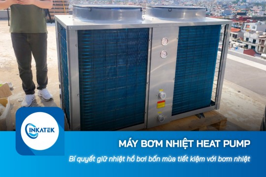 Bí quyết giữ nhiệt hồ bơi bốn mùa quanh năm tiết kiệm với máy bơm nhiệt công nghiệp
