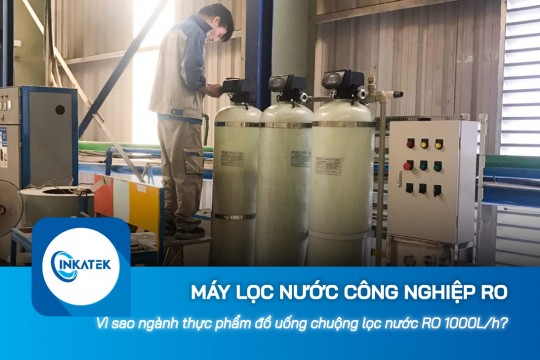 Vì sao ngành thực phẩm - đồ uống chuộng máy lọc nước công nghiệp RO 1000L/h?