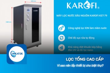 Vì sao nên lắp lọc tổng cao cấp cho biệt thự?