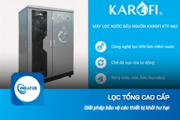 Lọc tổng cao cấp bảo vệ thiết bị gia dụng khỏi bám cặn và ăn mòn