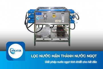 Máy lọc nước mặn thành nước ngọt đáp ứng nhu cầu nước sạch cho hải đảo