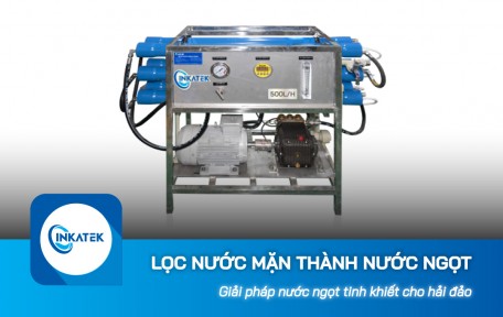 Máy lọc nước mặn thành nước ngọt đáp ứng nhu cầu nước sạch cho hải đảo