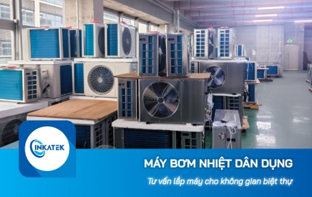 Tư vấn lắp máy bơm nhiệt dân dụng cho biệt thự