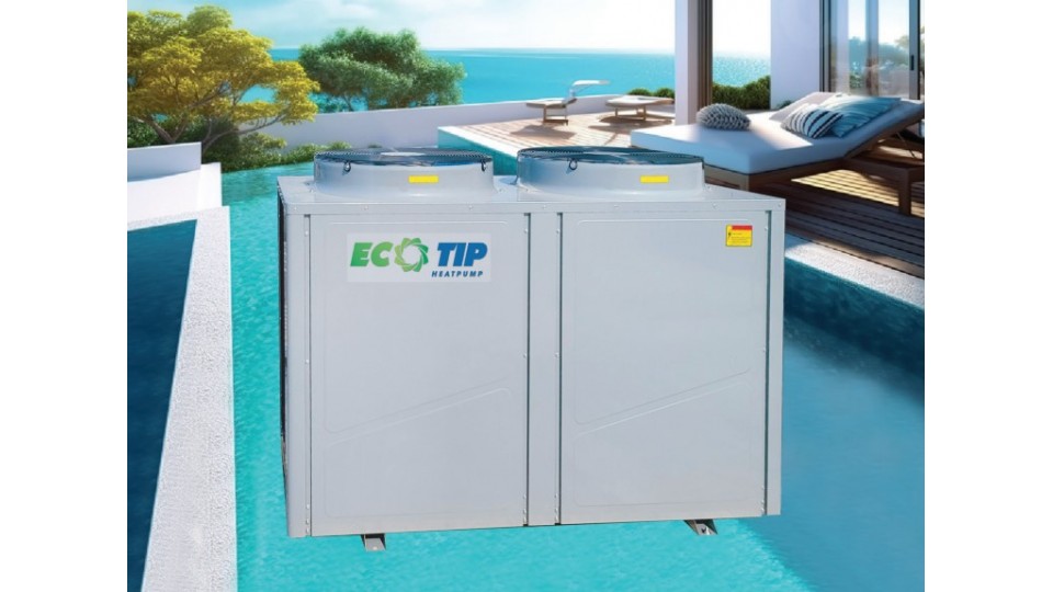 Máy nước nóng Heat Pump công nghiệp cho bể bơi