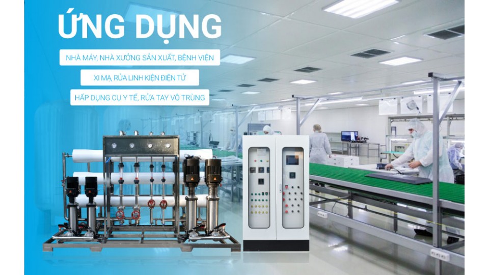 Máy lọc nước RO công nghiệp công suất 2000lh