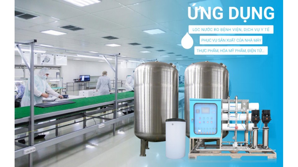 Máy lọc nước RO công nghiệp công suất 3000lh