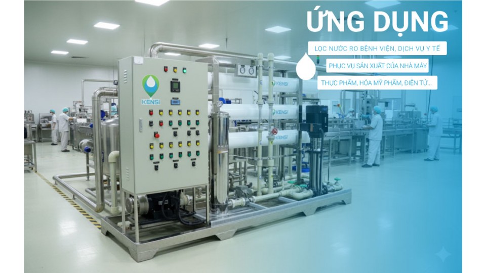 Máy lọc nước RO công nghiệp công suất 6000l/h