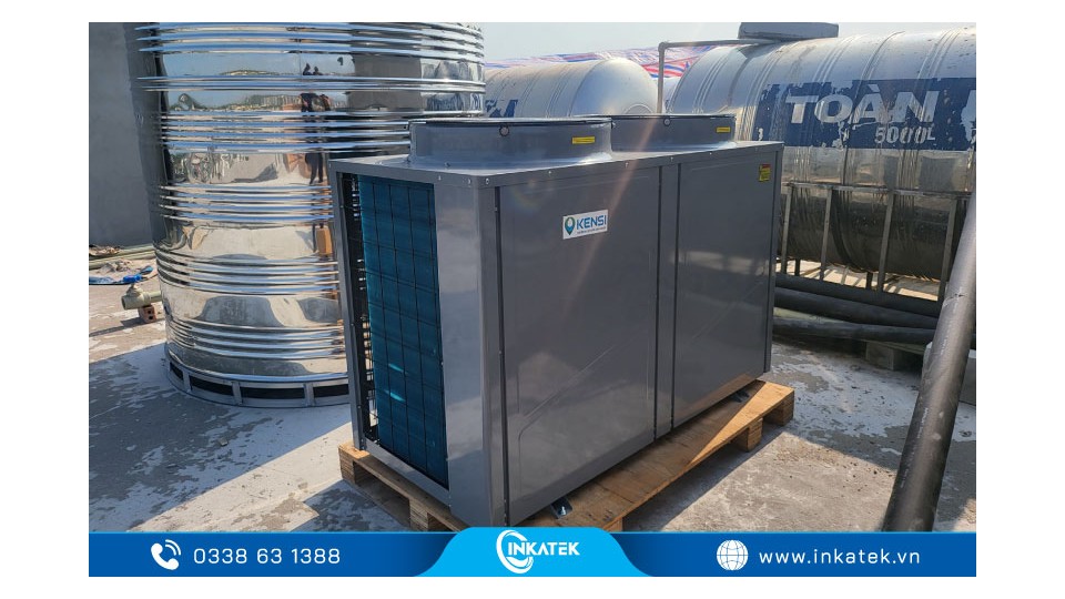 Máy nước nóng Heat pump công nghiệp 1000 lít