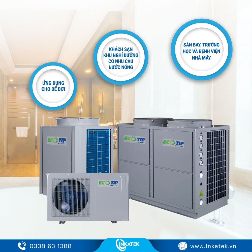Inkatek chuyên cung cấp các giải pháp lắp đặt máy bơm nhiệt cho bể bơi chất lượng cao 
