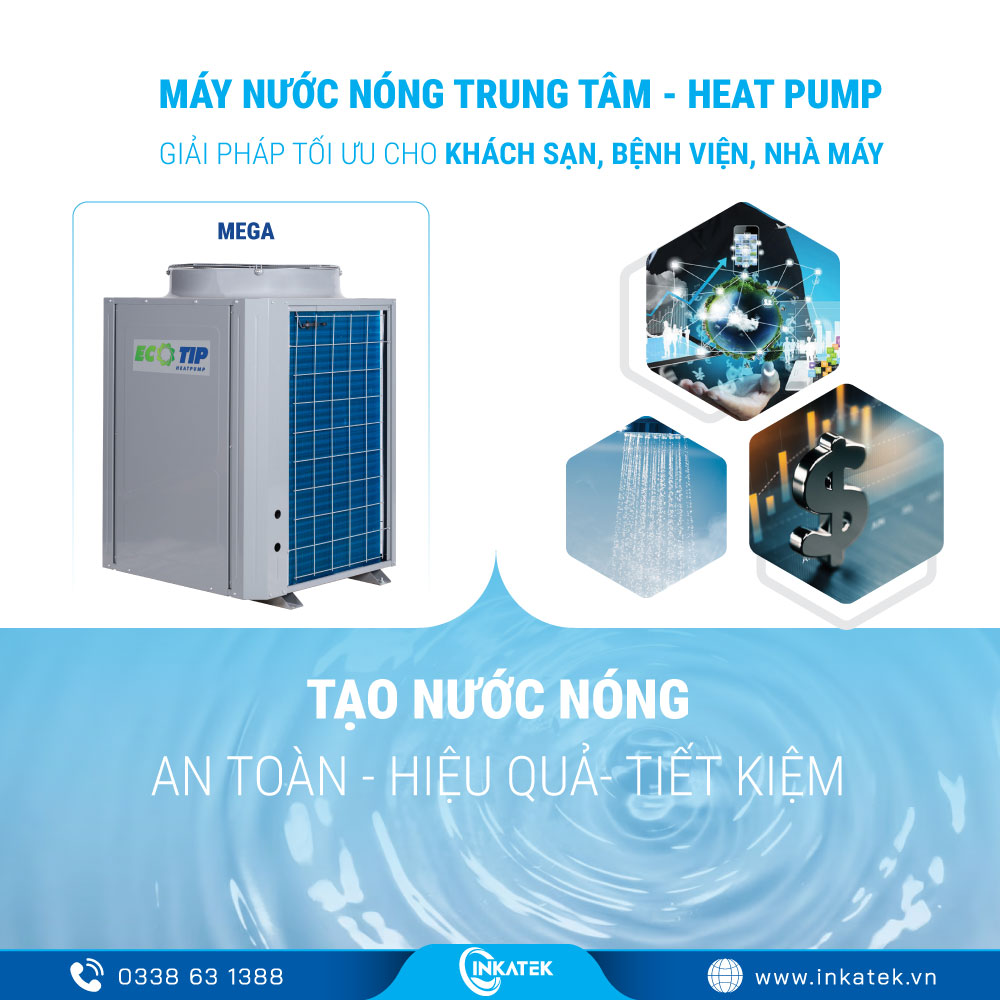 Máy bơm nhiệt Heat Pump Công nghiệp