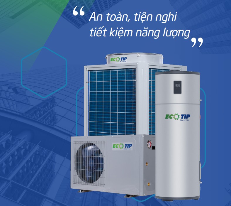 Máy bơm nhiệt Heat Pump All In One dùng cho gia đình