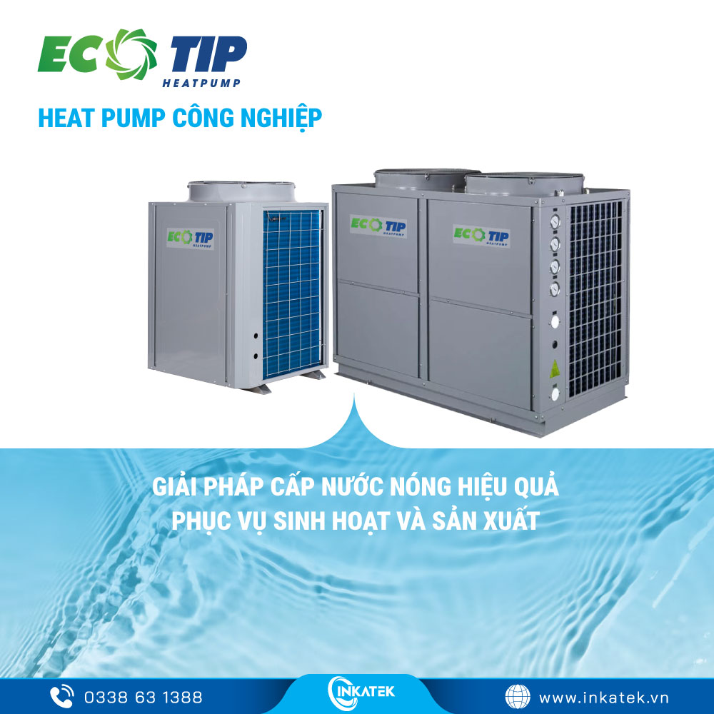 Máy bơm nhiệt Heat Pump công nghiệp 10HP