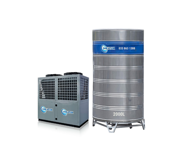 Máy bơm nhiệt Heat Pump 2000 L/h cho khách sạn 