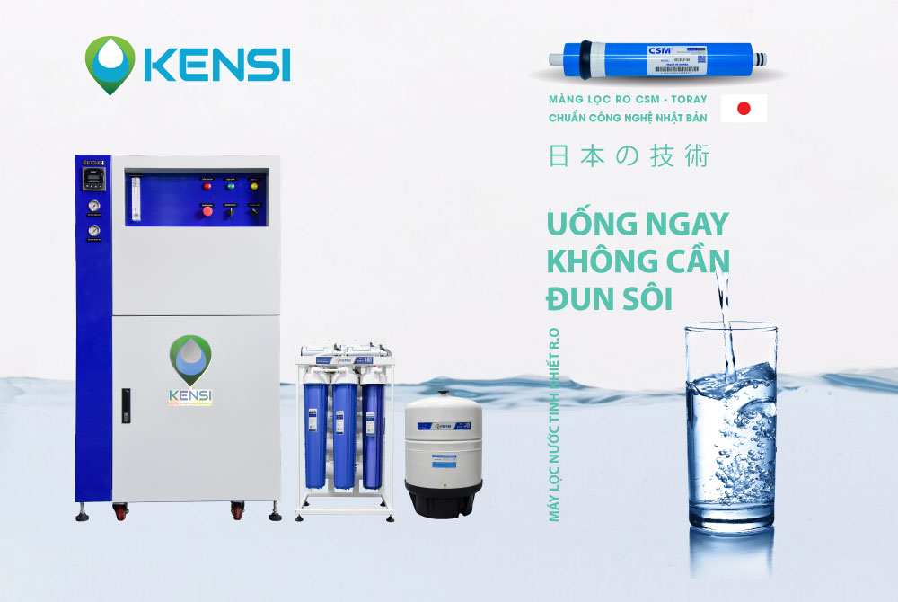 Máy lọc nước RO bán công nghiệp 30 - 50 - 80 - 100 - 150 l/h