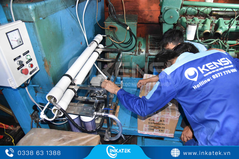 Tiến hành kiểm tra, bảo dưỡng màng lọc và tổng thể hệ thống 