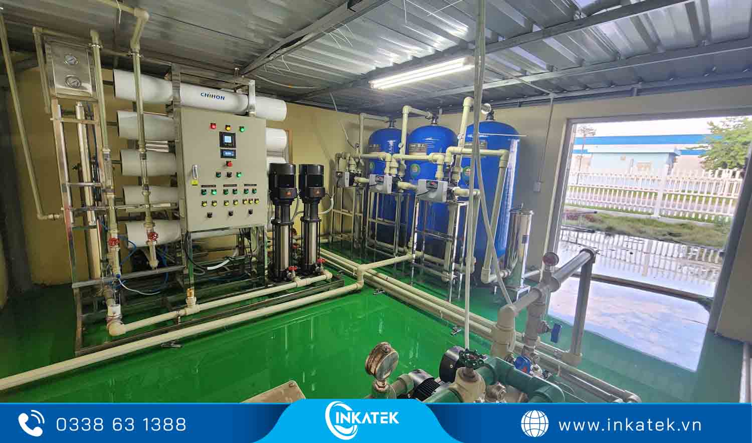 Inkatek tư vấn thiết kế, lắp đặt máy lọc nước công nghiệp RO chất lượng, giá tốt