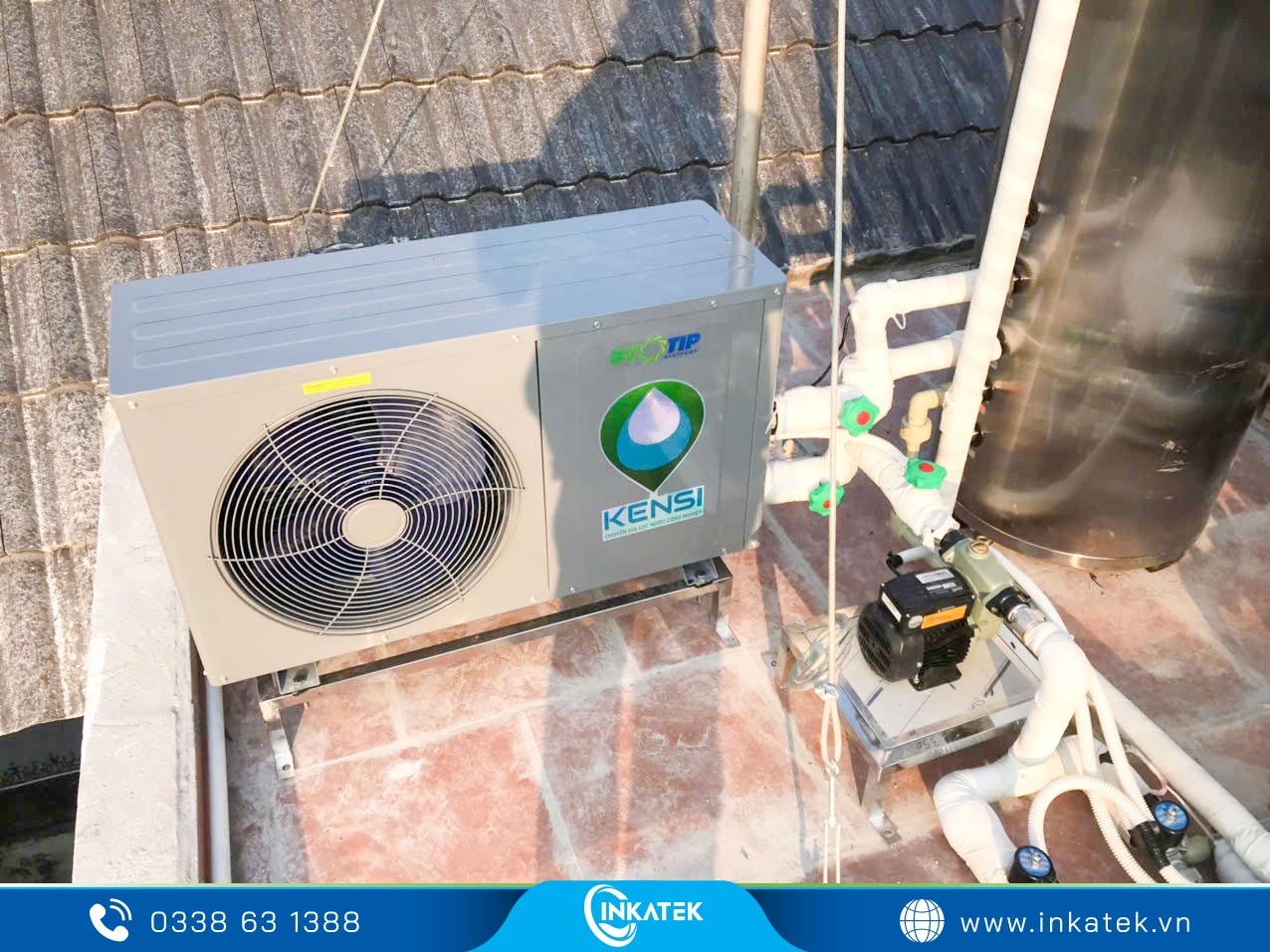 Máy bơm nhiệt giúp tối ưu lượng điện năng tiêu thụ vượt trội